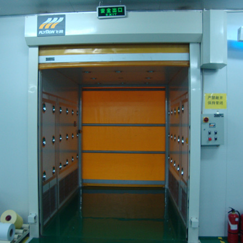 快速门的施工机具及作业条件